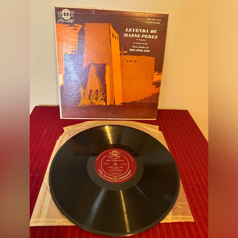 Vintage Leyenda De Marseilles Perez , Recital Ernesto Hoffman